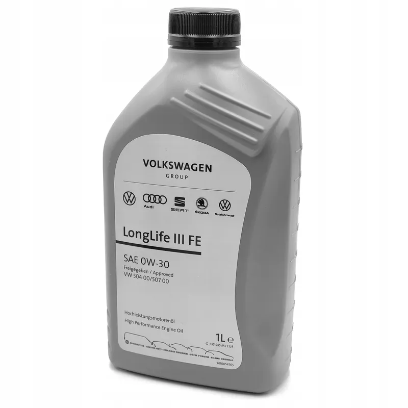 Zamów teraz Olej Silnikowy Syntetyczny Volkswagen OE LongLife III FE 1 l 0W-30