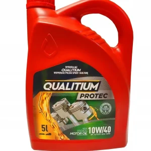 Najlepsza cena OLEJ SEMI 10W40 ACEA A3/B3 QUALITIUM PROTEC 5L