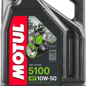 OLEJ SILNIKOWY MOTUL 5100 ESTER 10W50 4L Najlepsza cena