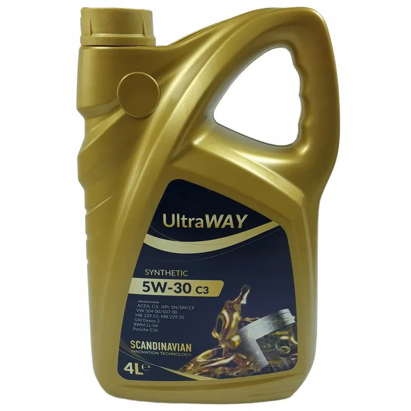 Oferta limitowana OLEJ SILNIKOWY ULTRAWAY SYNTHETIC 5W30 C3 4L