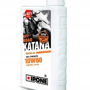 Premium IPONE Katana Off Road Olej Silnikowy 10W60 100% Syntetyk 2L Ester MA2