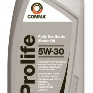 Ostatnia szansa COMMA PROLIFE 5W-30 1L OLEJ SILNIKOWY MB 229.51, BMW LL-04,