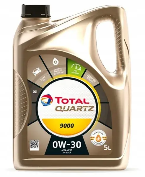 Oferta OLEJ TOTAL QUARTZ 9000 0W30 A5/B5 SL/CF VOLVO 5L
