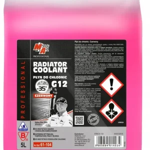MOJE AUTO PŁYN DO CHŁODNIC G12 CZERWONY 5L Kup teraz