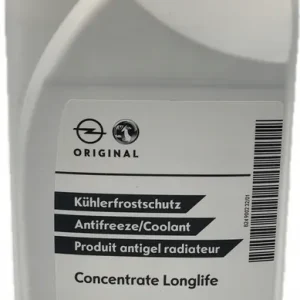 Popularny KONCENTRAT PŁYNU CHŁODNICZEGO DO CHŁODNIC OPEL GM OE 95599870 ORYGINAŁ 1L