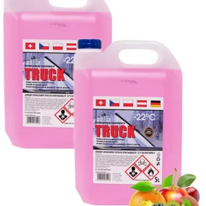 Zimowy Płyn do spryskiwaczy Zapachowy -22 °C 2x5L Truck Traker Promocja