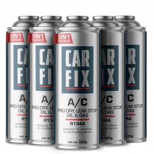 Kup teraz CARFIX 5w1 - 5x CZYNNIK CHŁODNICZY GAZ DO KLIMATYZACJI DO SAMOCHODU R134A