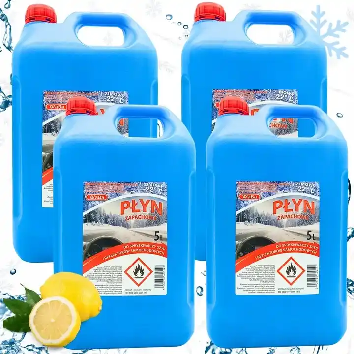 Premium Płyn do spryskiwaczy zimowy 4x5l pachnący