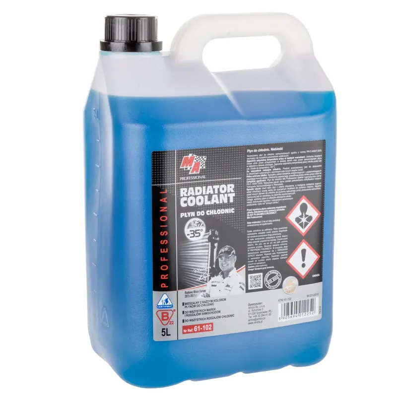 Bezpieczna płatność Płyn chłodniczy niebieski G11 5L