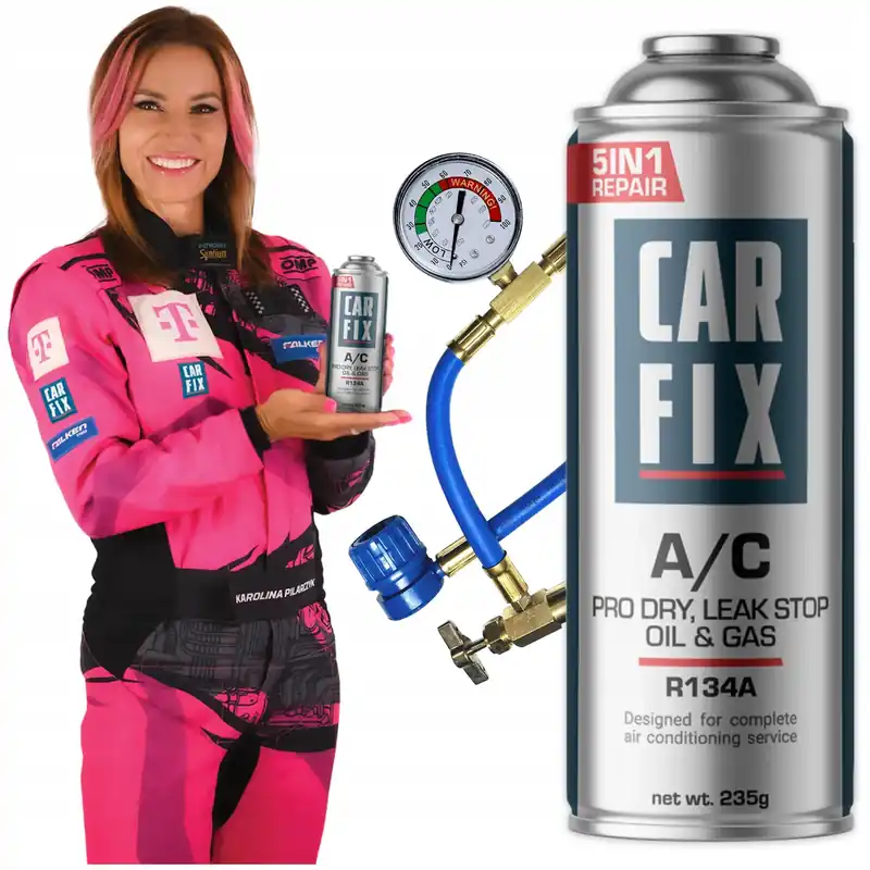 Wysoka jakość ZESTAW DO NAPEŁNIANIA KLIMATYZACJI 5w1 Gaz Olej Uszczelniacz Osuszacz R134A