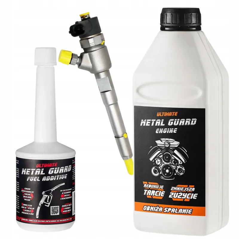 Tani Zestaw 1 Litr do Silnika + 200 ml do Paliwa Ochrona Moc Spalanie DPF Tuning