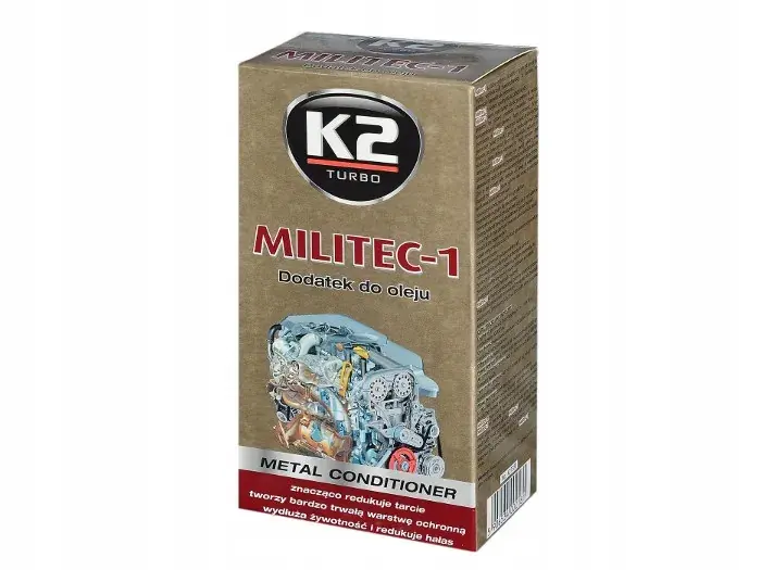 K2 MILITEC-1 DODATEK USZLACHETNIACZ DO OLEJU 250ml Popularny
