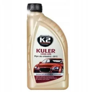 K2 T201Z TURBO Kuler 1L Green Płyn do Chłodnic -35C Zielony Ekspresowa dostawa