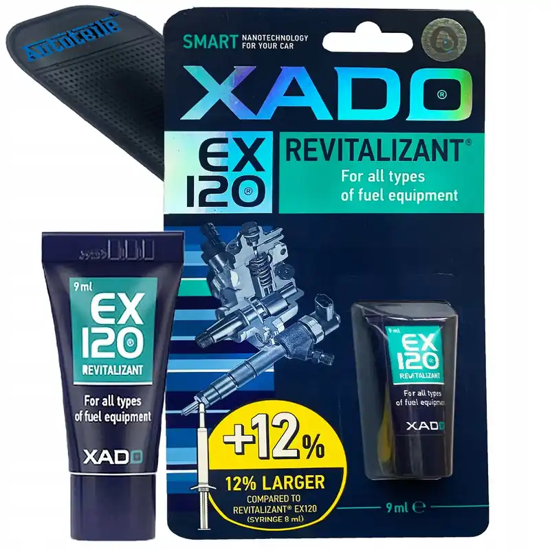 Zwrot pieniędzy Xado Rewitalizant do pomp wtrysk. Ex120 9ml+gratis