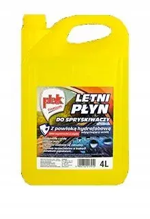 LETNI PŁYN DO SPRYSKIWACZY PLAK 4 LITRY HYDROFOBOW Tylko dziś