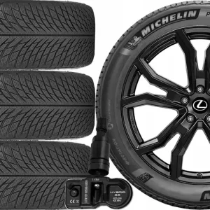 Tani NOWE KOŁA ZIMA Lexus NX Michelin 235/60R18+TPMS-7