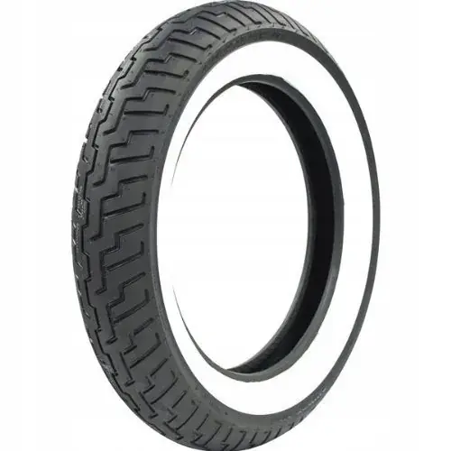 DUNLOP OPONA 130/90-16 D404 67H TT PRZÓD WWW BIAŁY BOK DOT 31/2024 Niska cena