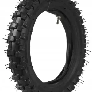 Autentyczny Opona Cross 10" 2.50x10 z Dętką do Pocket Bike 5kg