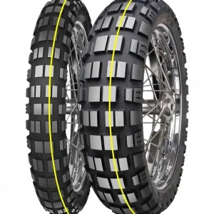 MITAS OPONA 140/80B17 E-10 69T TL DAKAR (ŻÓŁTY PASEK) TYŁ DOT 11-16/2023 (2 Oferta