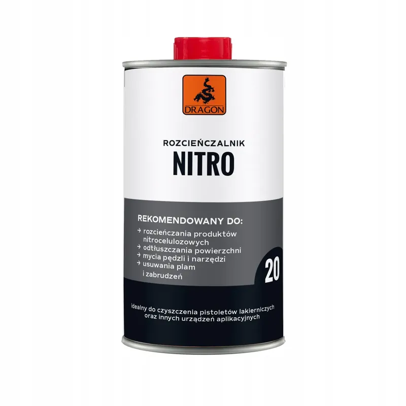 Oryginalny Rozcieńczalnik nitro DRAGON 0,5L
